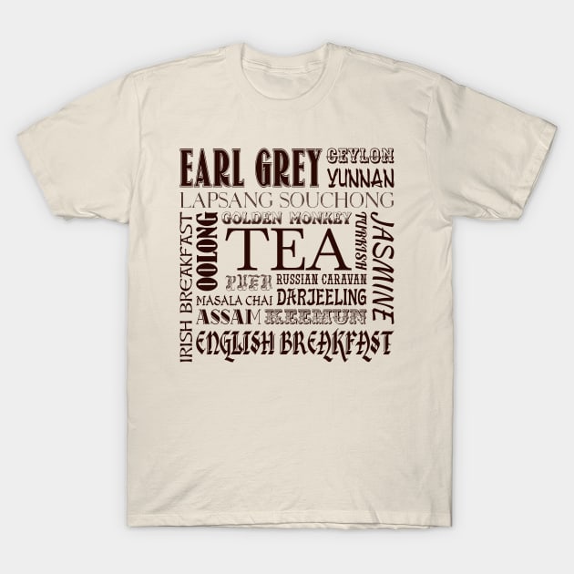 Tea Square T-Shirt by PinnacleOfDecadence
